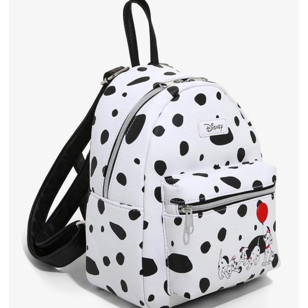 NEW! Loungefly 101 Dalmatians Spotted Mini Backpack - Picture 2 of 4